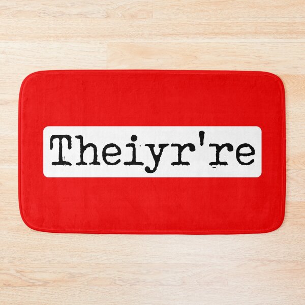 Item preview, Theiyr're - Grammer Police - Grammar Typo - Funny Teacher Gift - Their There They're - social media designed and sold by originalsusie.