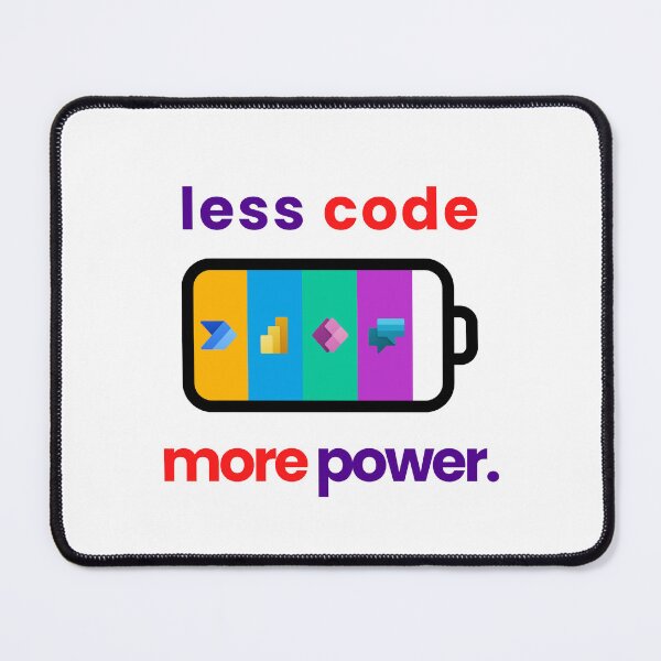 Item preview, Less Code, More Power  designed and sold by jcabardo.