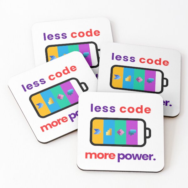 Item preview, Less Code, More Power  designed and sold by jcabardo.