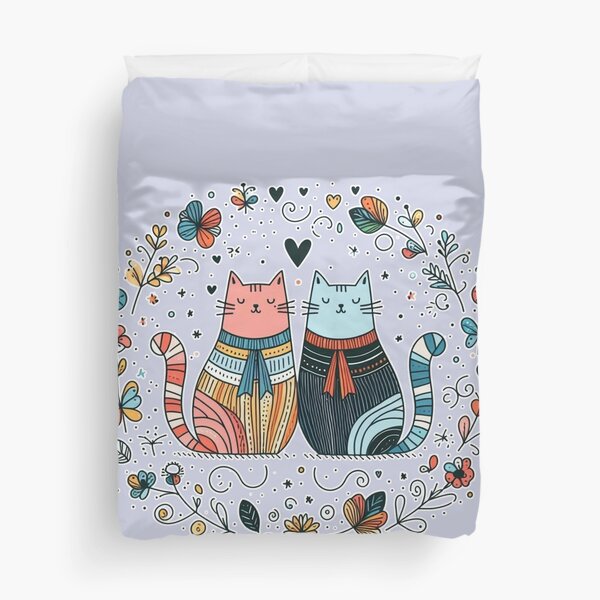Item preview, Orange Cat Green Cat enjoy together designed and sold by Nanthanon.