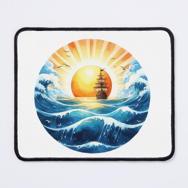 Item preview, Boat at sunset designed and sold by Whuritt.