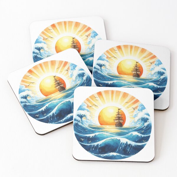 Item preview, Boat at sunset designed and sold by Whuritt.