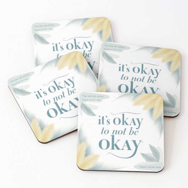 Item preview, It's Okay to Not Be Okay designed and sold by Trending Art.