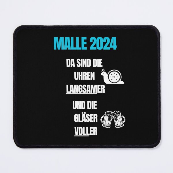 Item preview, Malle 2024 - Where the clocks are slower and the glasses are fuller designed and sold by ManuelMuse.