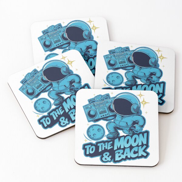 Item preview, To the Moon and back designed and sold by tee-blah-blah.