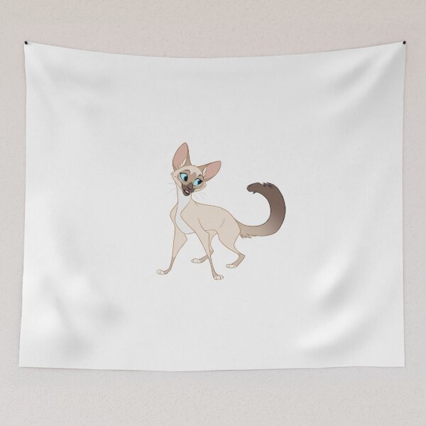 Item preview, Balinese cat Sticker designed and sold by dex1one.