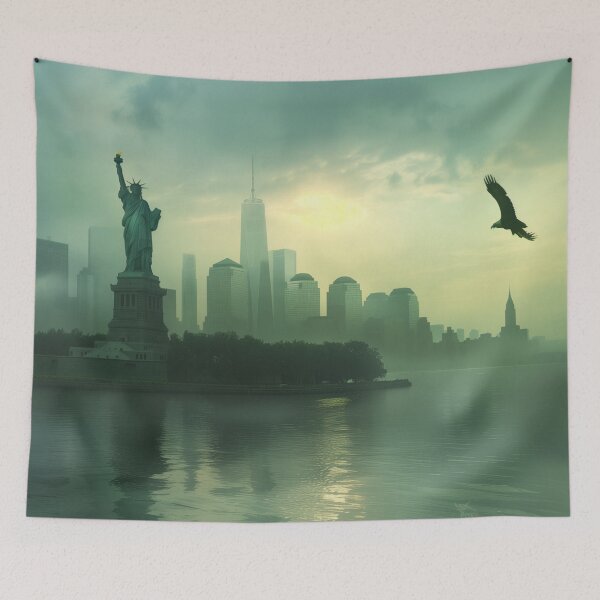 Item preview, Lady Liberty and American Shores designed and sold by pinkrhinoutpost.