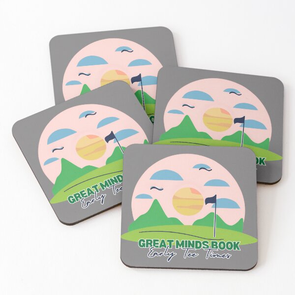 Item preview, Great Minds Book Early Tee Times designed and sold by CCCola15.