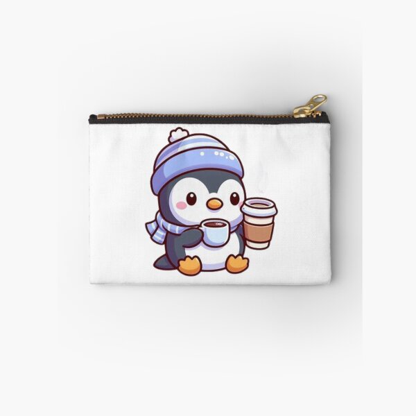 Item preview, penguin with coffee designed and sold by Eternalski.
