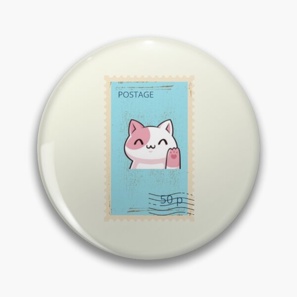 Item preview, Neko hi postage designed and sold by Luisalaspu.
