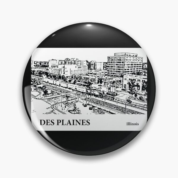 Item preview, Des Plaines Illinois designed and sold by Lakeric Cityscapes.