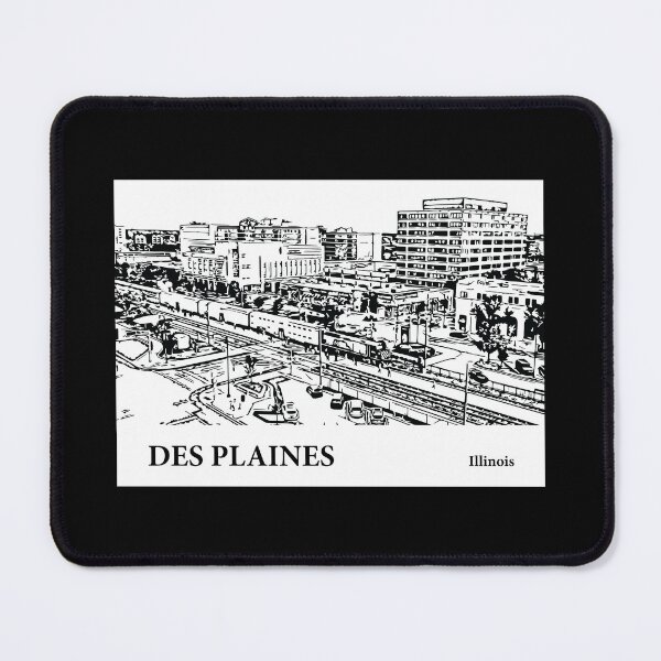 Item preview, Des Plaines Illinois designed and sold by Lakeric Cityscapes.