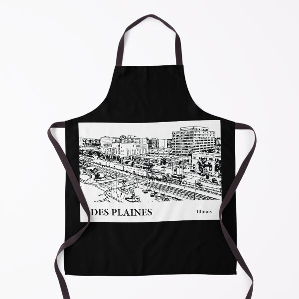 Item preview, Des Plaines Illinois designed and sold by Lakeric Cityscapes.