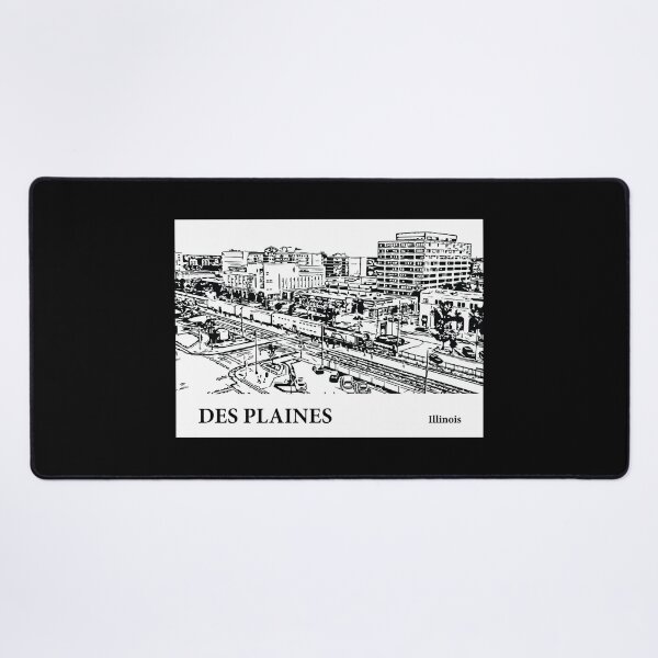 Item preview, Des Plaines Illinois designed and sold by Lakeric Cityscapes.
