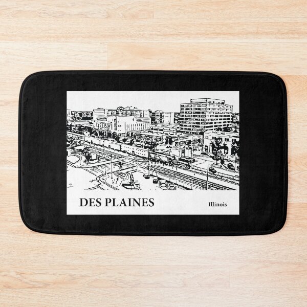 Item preview, Des Plaines Illinois designed and sold by Lakeric Cityscapes.