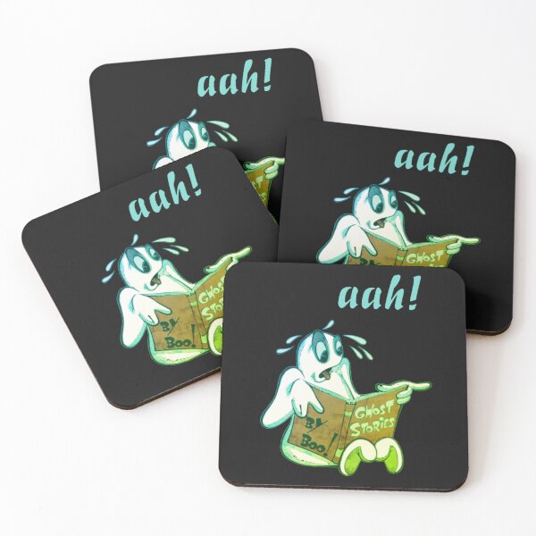 Item preview, Ghost reading ghost stories designed and sold by Sch1Stickers.