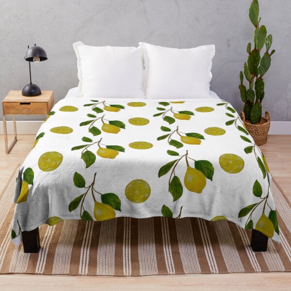 Aperçu de l'œuvre motif de branche de citron et citron créée et vendue par dreamtravel.