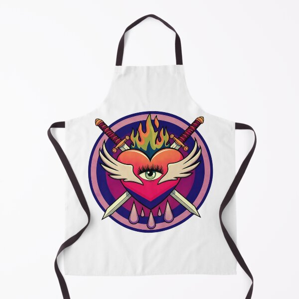 Item preview, Flaming Heart Eye designed and sold by MotivaChic.