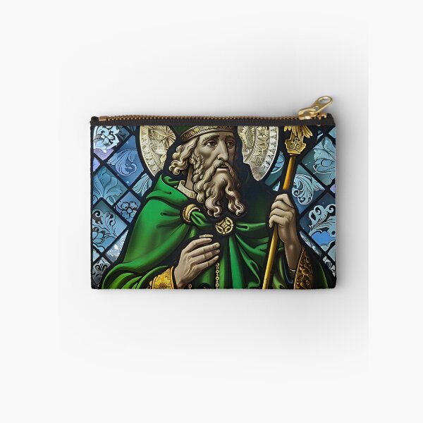 Item preview, Saint Patrick in Stained Glass designed and sold by mebraart.