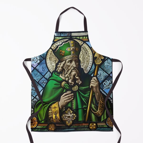 Item preview, Saint Patrick in Stained Glass designed and sold by mebraart.