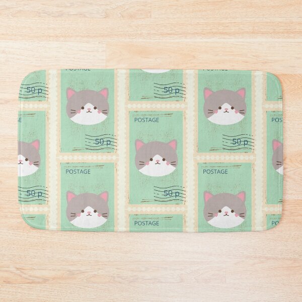 Item preview, Postage stamp cat designed and sold by Luisalaspu.