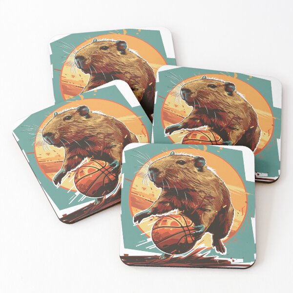 Item preview, Basketball Capybara - Sports Cap designed and sold by WaveVisions.