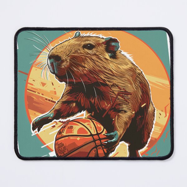 Item preview, Basketball Capybara - Sports Cap designed and sold by WaveVisions.