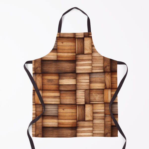 Item preview, Stacked Wood Pattern in Warm, Natural Tones designed and sold by MeLYQc.