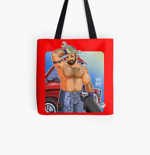 CARLOS LIKES CARS All Over Print Tote Bag
