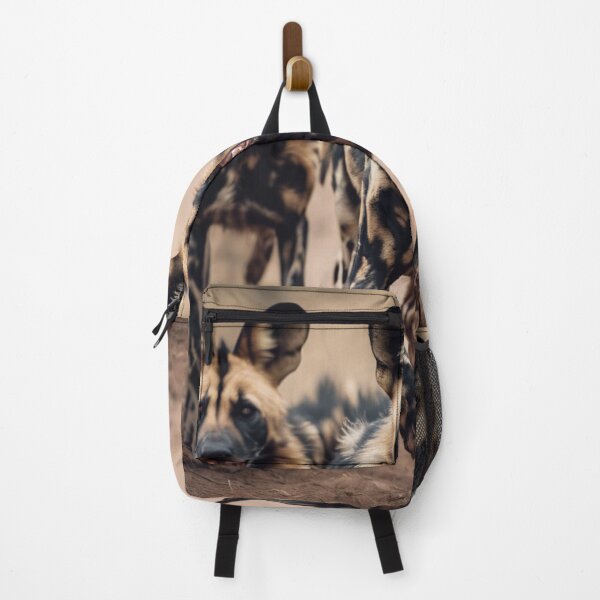 Item preview, African Wild dogs hunting designed and sold by BonoloStore.