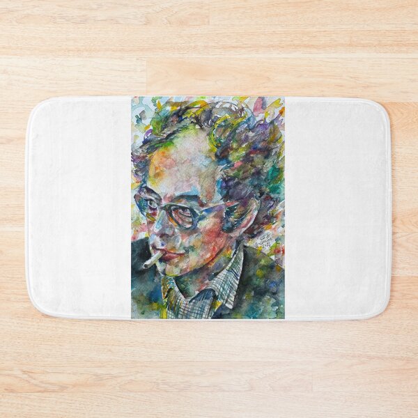 Item preview, JEAN-LUC GODARD watercolor portrait designed and sold by lautir.
