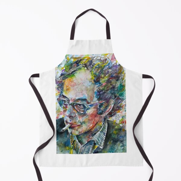 Item preview, JEAN-LUC GODARD watercolor portrait designed and sold by lautir.