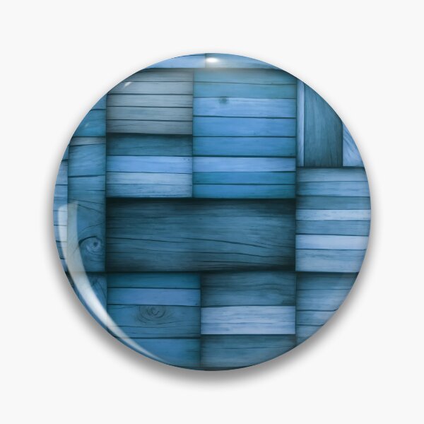 Item preview, Stacked Wood Pattern in Warm Blue and Natural Tones designed and sold by MeLYQc.