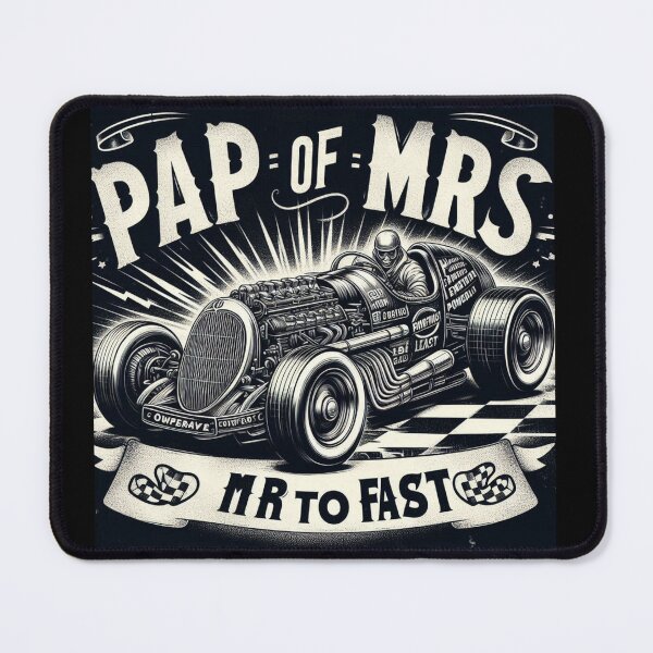 Item preview, Pit Crew Papa Race Car Birthday Racing Car Mr. Two Fast T-Shirt designed and sold by Elouk.