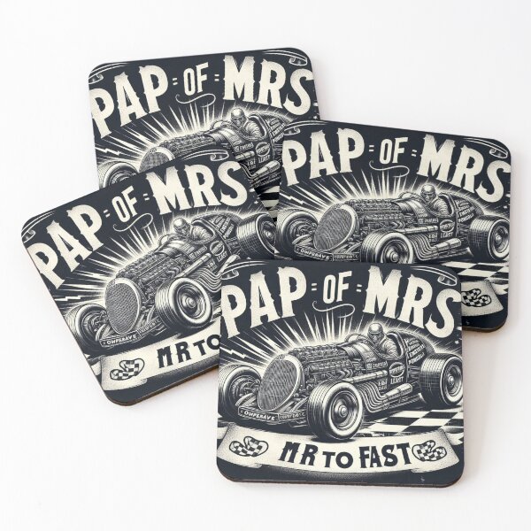 Item preview, Pit Crew Papa Race Car Birthday Racing Car Mr. Two Fast T-Shirt designed and sold by Elouk.