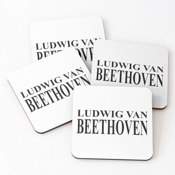 Item preview, Ludwig Van Beethoven - TNR - Black - RB designed and sold by GrandArtists.