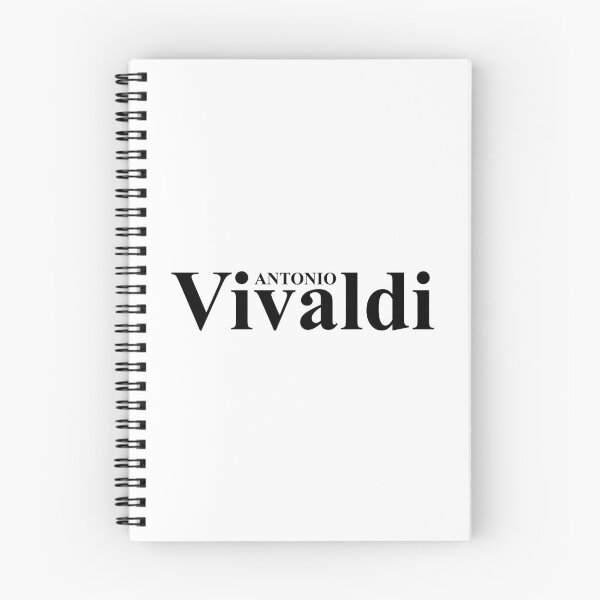 Artikelvorschau, Antonio Lucio Vivaldi – TNR – Schwarz – RB entworfen und verkauft von GrandArtists.