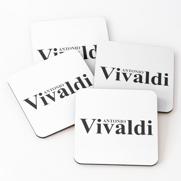 Item preview, Antonio Lucio Vivaldi - TNR - Black - RB designed and sold by GrandArtists.