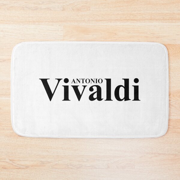 Item preview, Antonio Lucio Vivaldi - TNR - Black - RB designed and sold by GrandArtists.