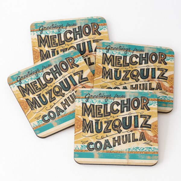 Item preview, Melchor Muzquiz Coahuila Mexico Magic Town Postcard Vintage Travel designed and sold by TravelPostcardGems.