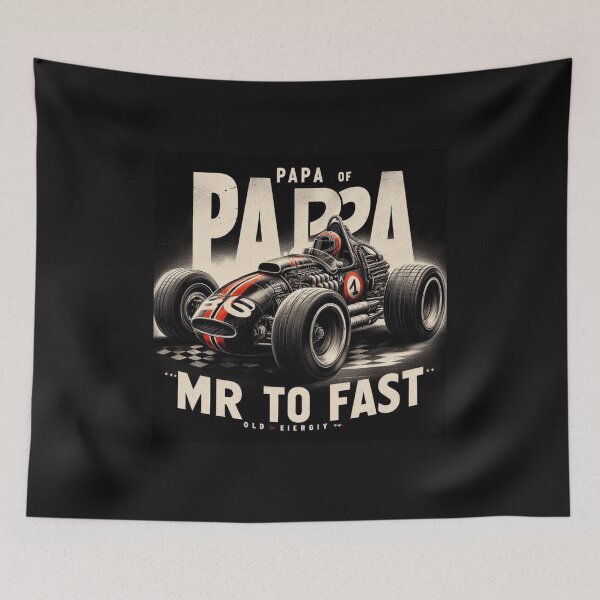 Item preview, Papa Race Car Birthday Racing Car Mr. Two Fast T-Shirt designed and sold by Elouk.
