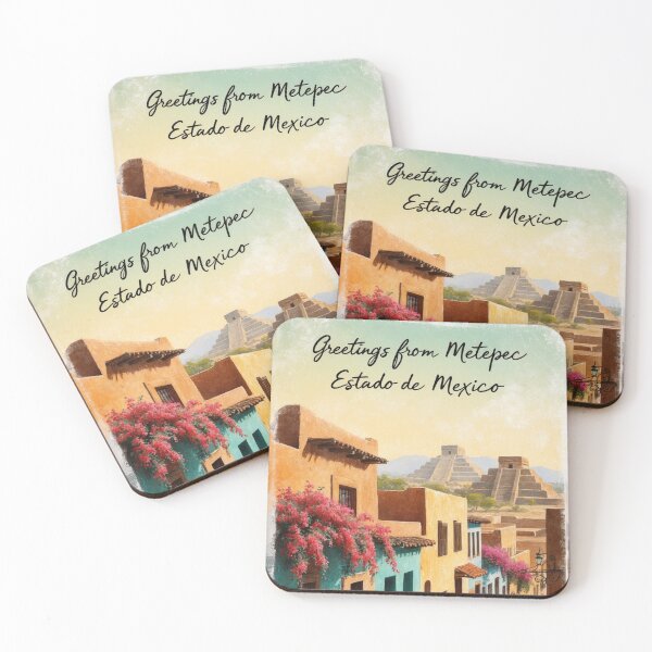 Item preview, Metepec Estado de Mexico Mexico Magic Town Postcard Vintage Travel designed and sold by TravelPostcardGems.