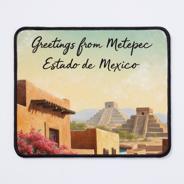 Item preview, Metepec Estado de Mexico Mexico Magic Town Postcard Vintage Travel designed and sold by TravelPostcardGems.