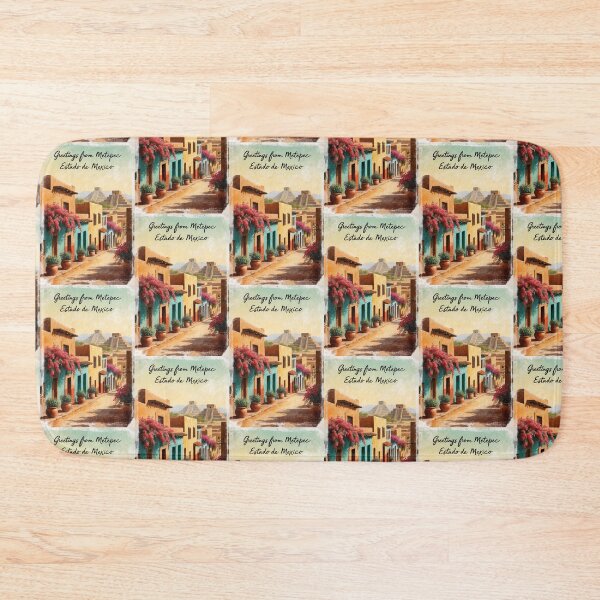 Item preview, Metepec Estado de Mexico Mexico Magic Town Postcard Vintage Travel designed and sold by TravelPostcardGems.