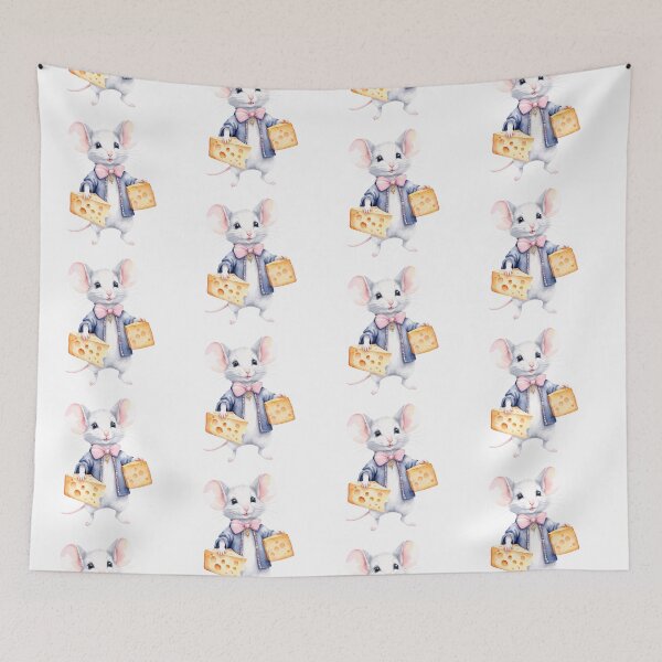 Item preview, Dreamy Watercolor Mouse designed and sold by Victoria Riabov.
