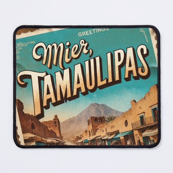 Item preview, Mier Tamaulipas Mexico Magic Town Postcard Vintage Travel designed and sold by TravelPostcardGems.