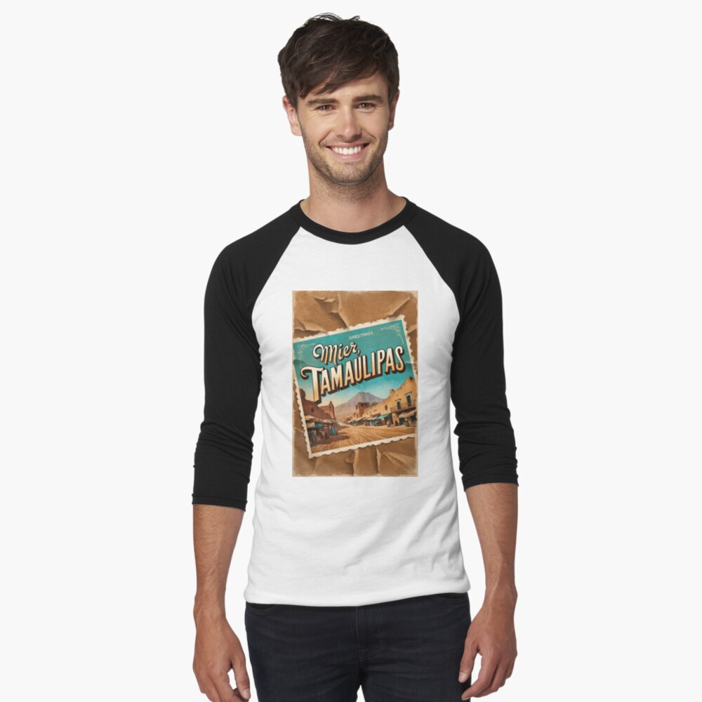 Item preview, Baseball ¾ Sleeve T-Shirt designed and sold by MangaWorld4All.