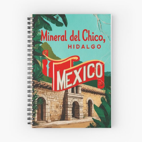 Item preview, Mineral del Chico Hidalgo Mexico Magic Town Postcard Vintage Travel designed and sold by TravelPostcardGems.