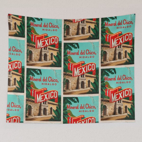 Item preview, Mineral del Chico Hidalgo Mexico Magic Town Postcard Vintage Travel designed and sold by TravelPostcardGems.