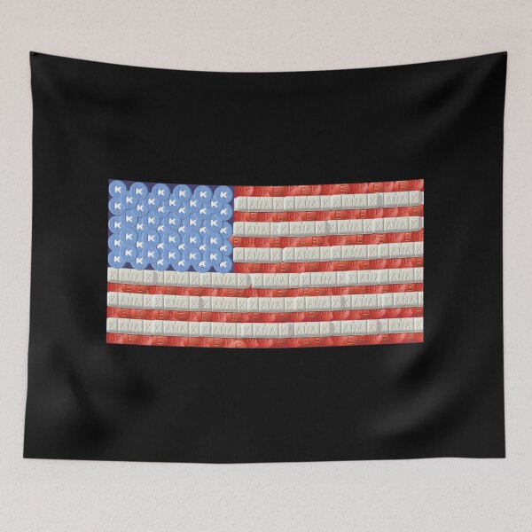 Item preview, United States Flag in Pills designed and sold by Dead Net.